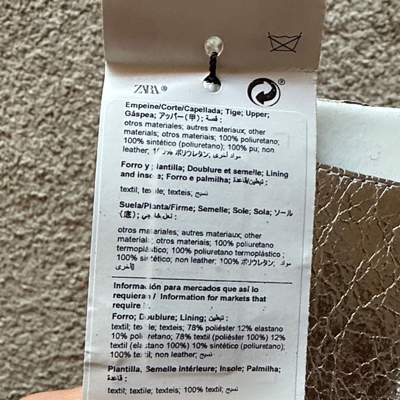 METALLIC HEELED ANKLE BOOTS - Picture 7 of 7